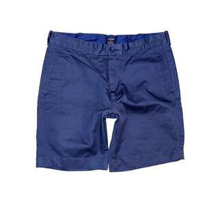 Men's J.Crew Gramercy Navy Blue Chino Shorts Size 32